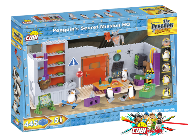 Cobi 26480 Penguin's Secret Mission HQ